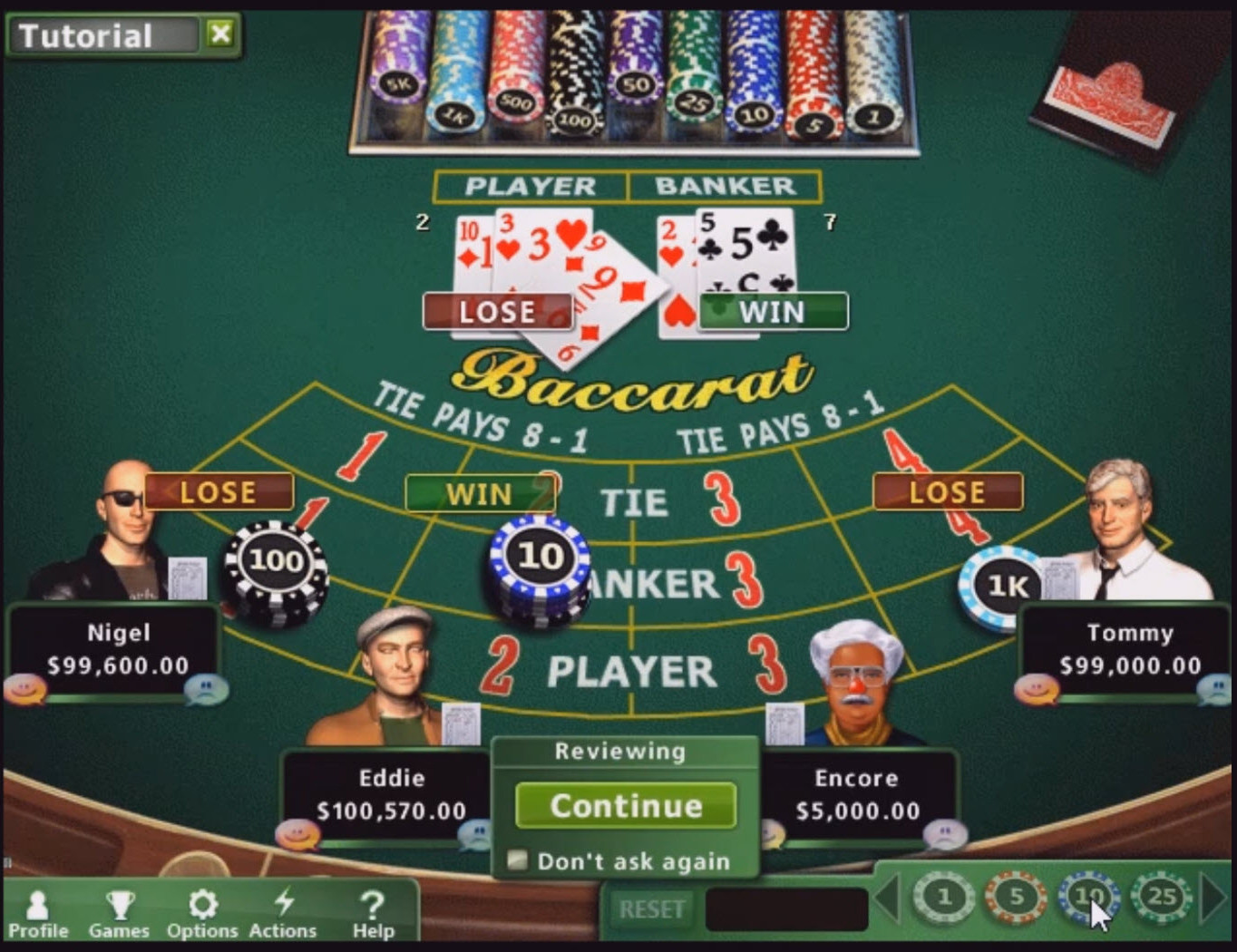 Encore Classic Casino Games