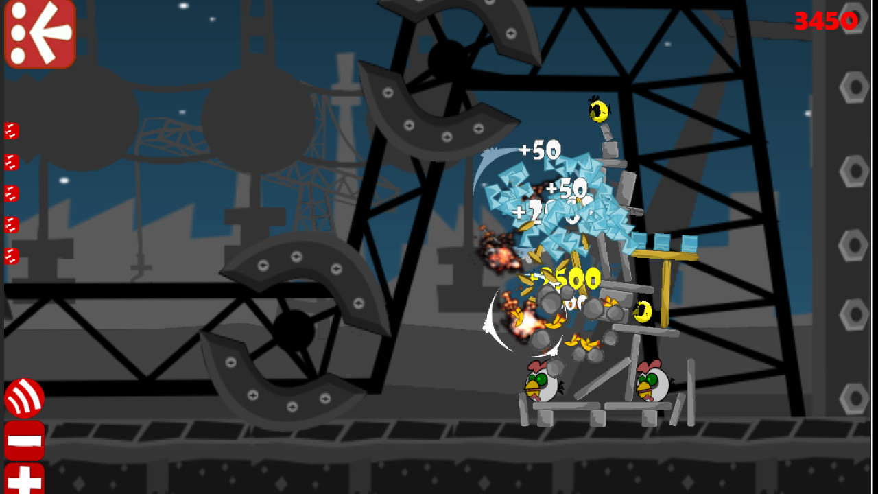Robot vs Birds Zombies