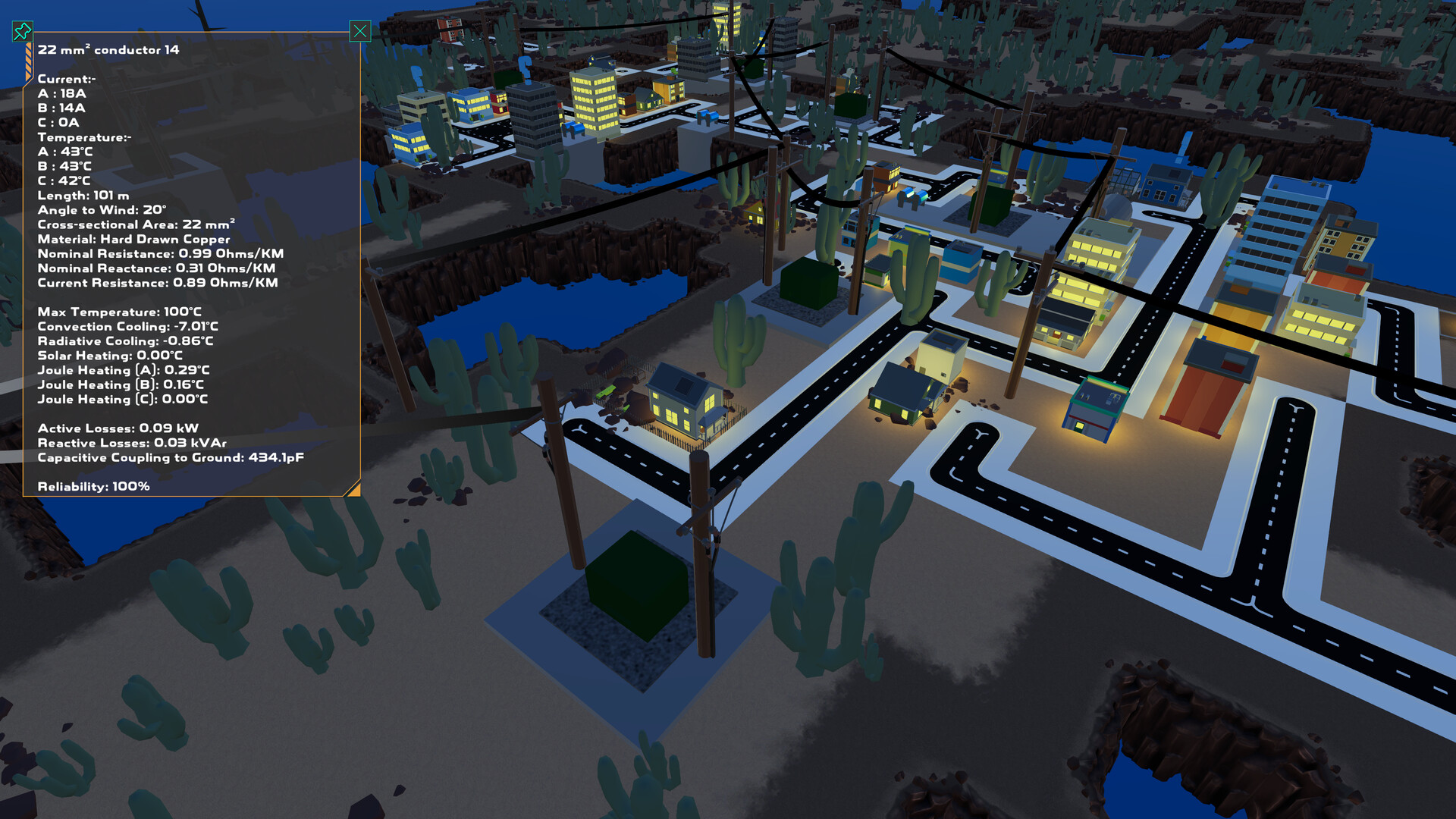 Power Network Tycoon Demo