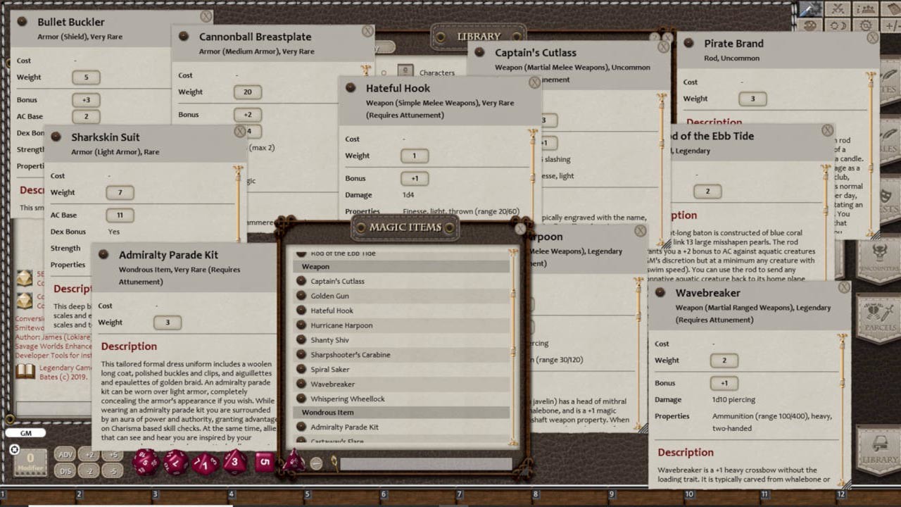 Fantasy Grounds - Treasury of the Fleet