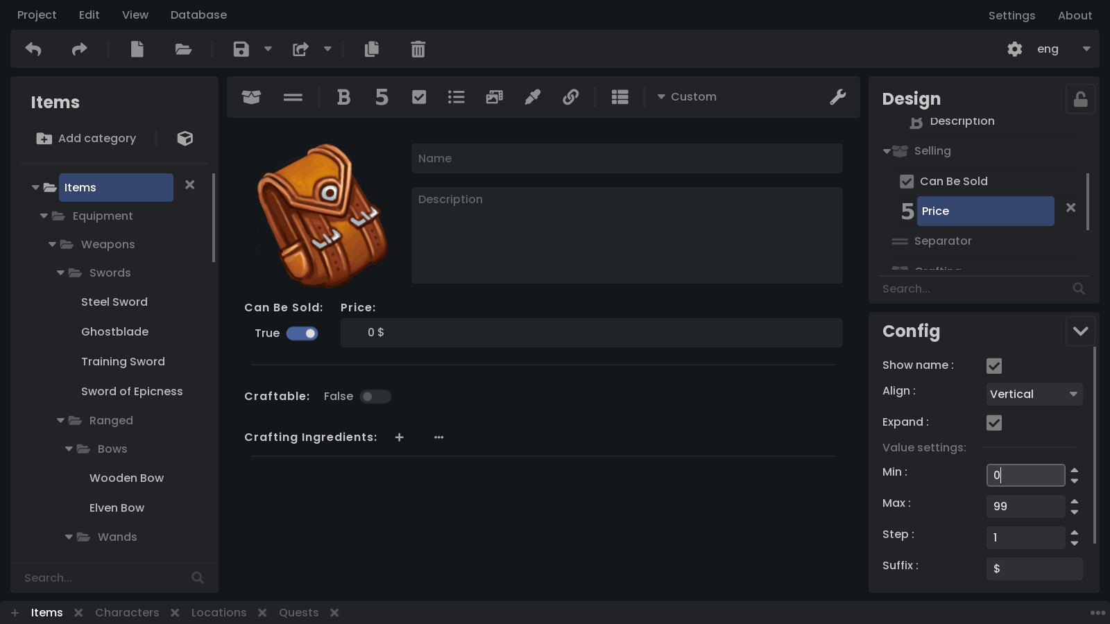 GridlessDB
