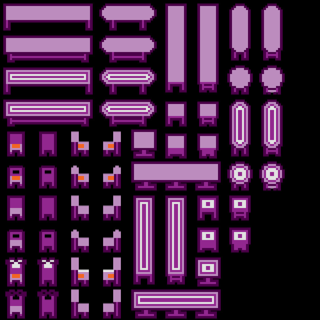 TIGER GAME ASSETS ROGUELIKE INDOOR PACK VOL.02
