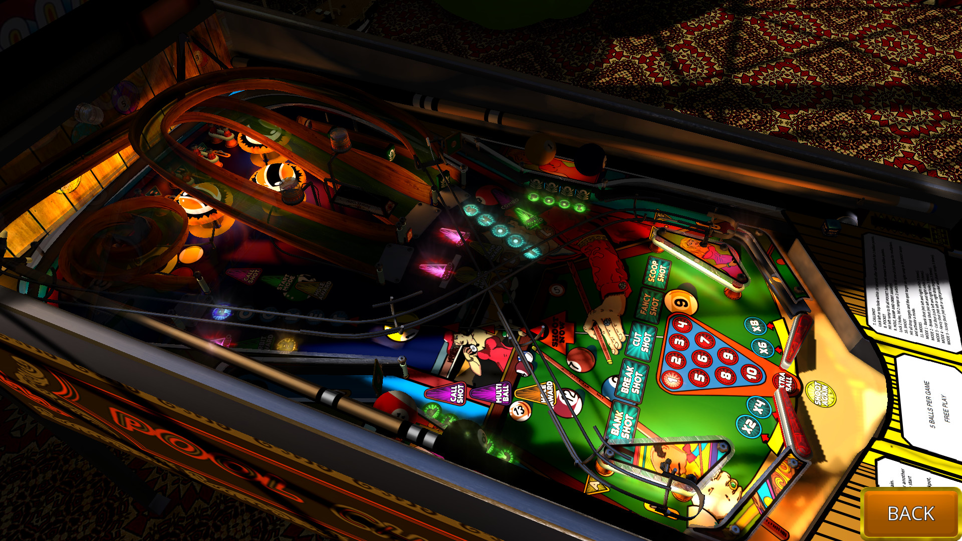 Zaccaria Pinball - Pool Champion 2018 Table