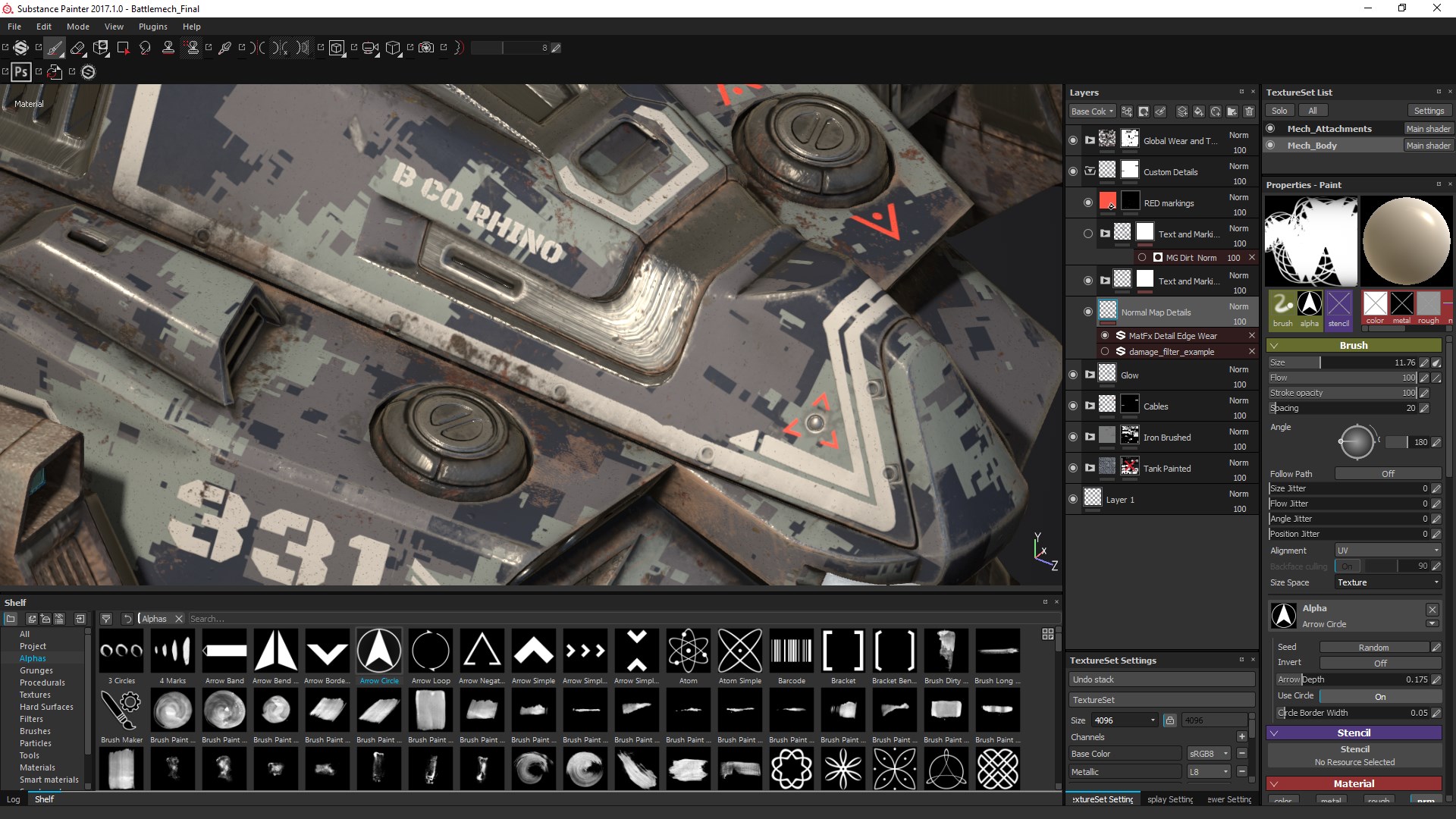 Mech Tutorial - 3Ds Max & Substance Painter