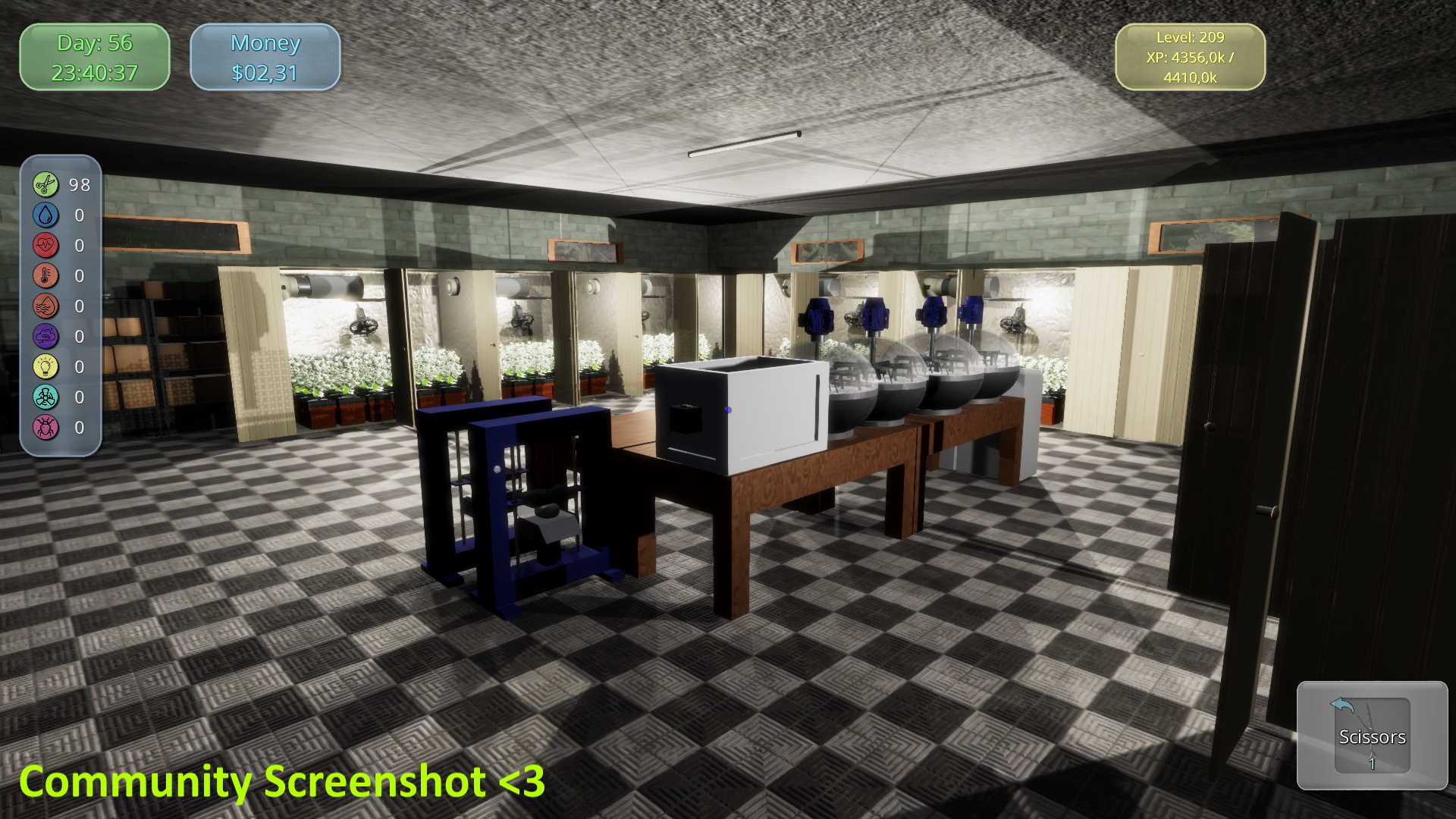 Medicinal Herbs - Cannabis Grow Simulator
