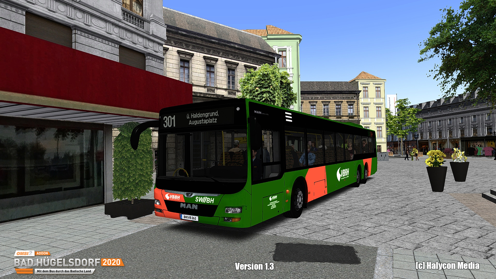 OMSI 2 Add-on Bad Hügelsdorf 2020