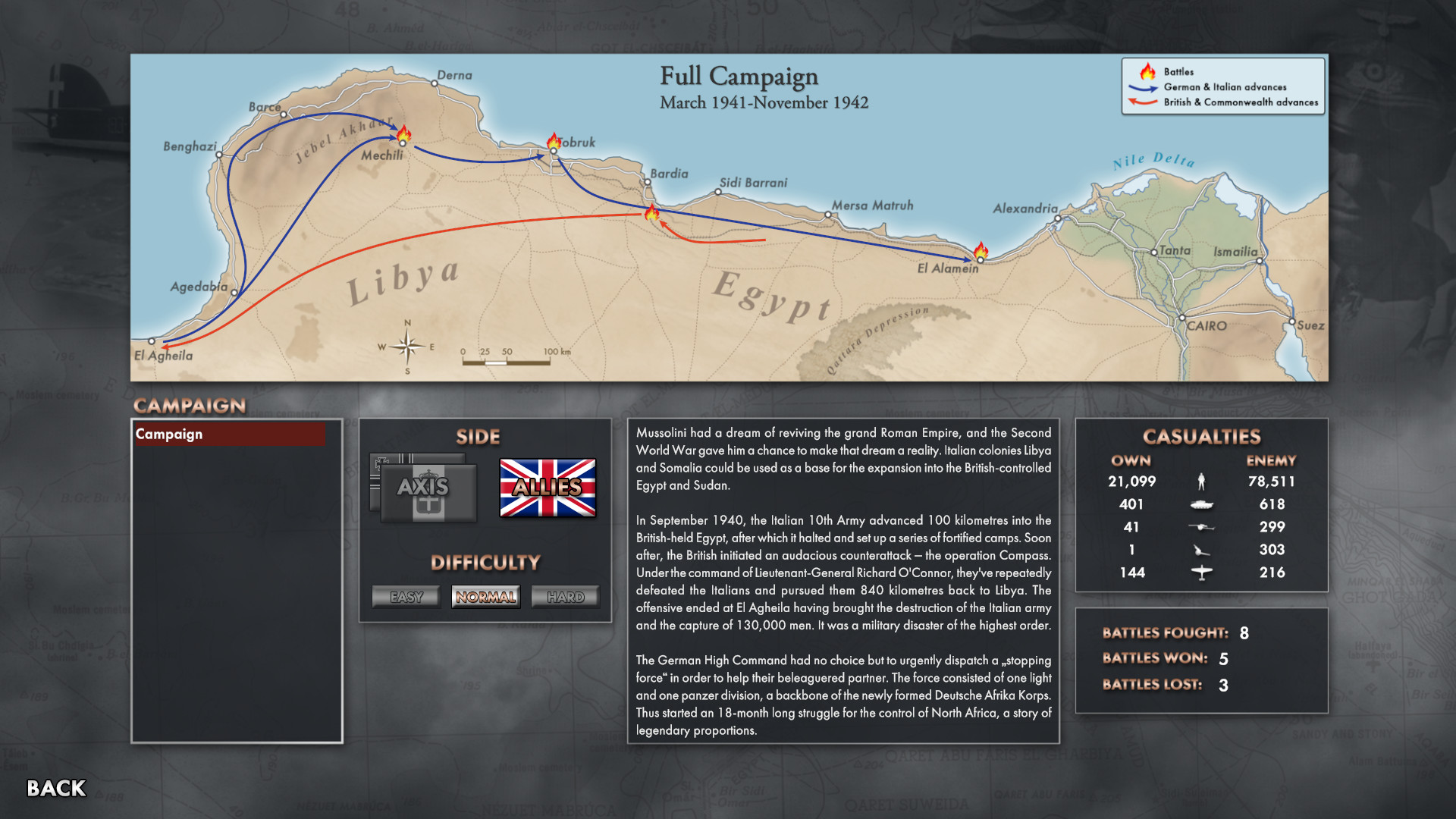 Attack at Dawn: North Africa