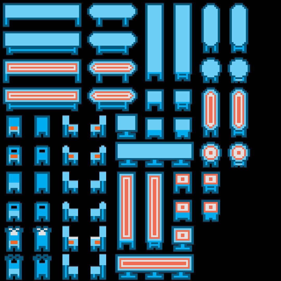 TIGER GAME ASSETS ROGUELIKE INDOOR PACK VOL.02