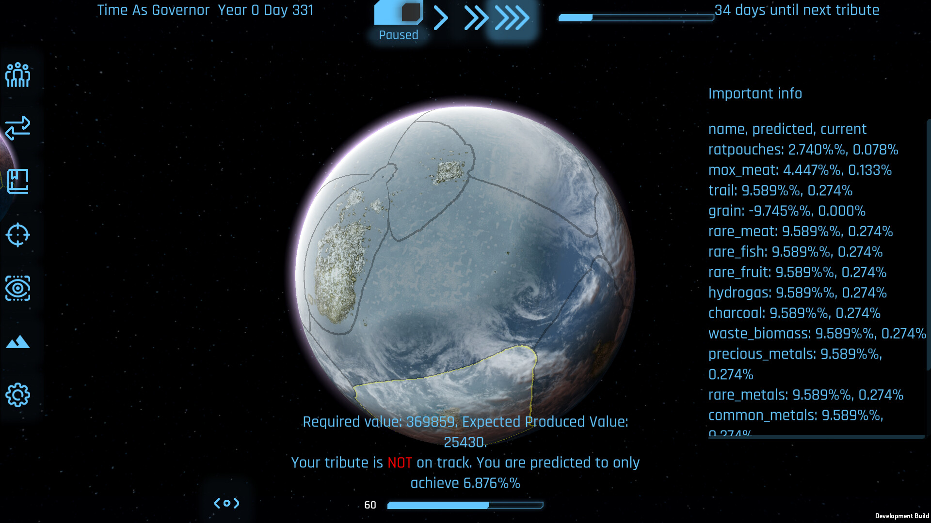 Planetary Governor
