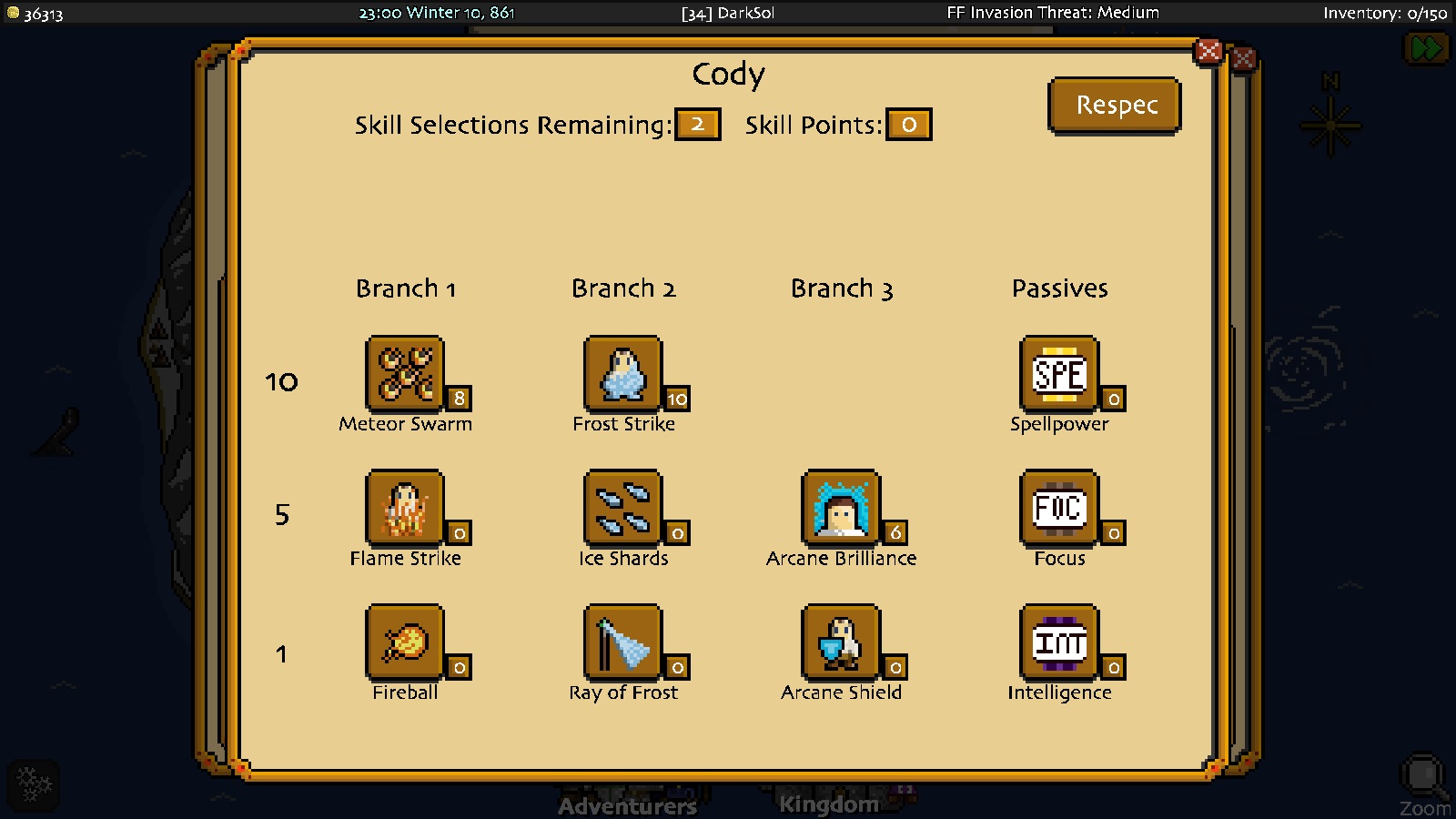Adventurer Manager