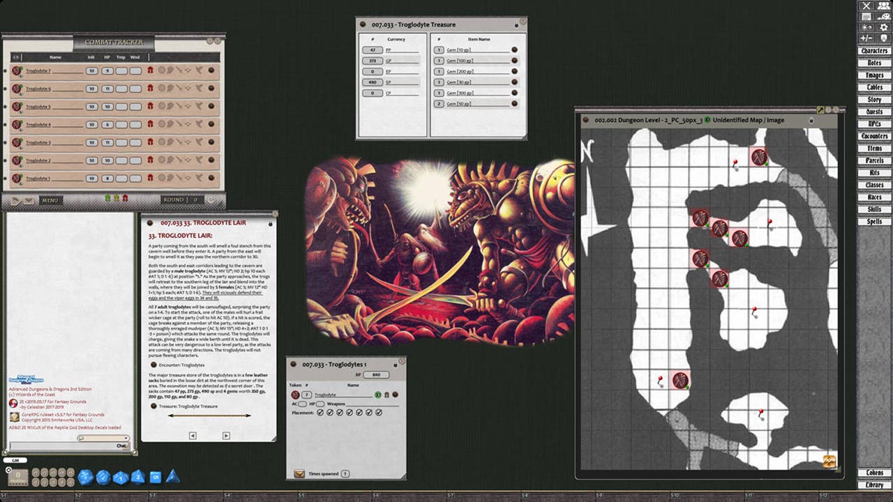 Fantasy Grounds - D&D Classics: N1 Against the Cult of the Reptile God (2E)
