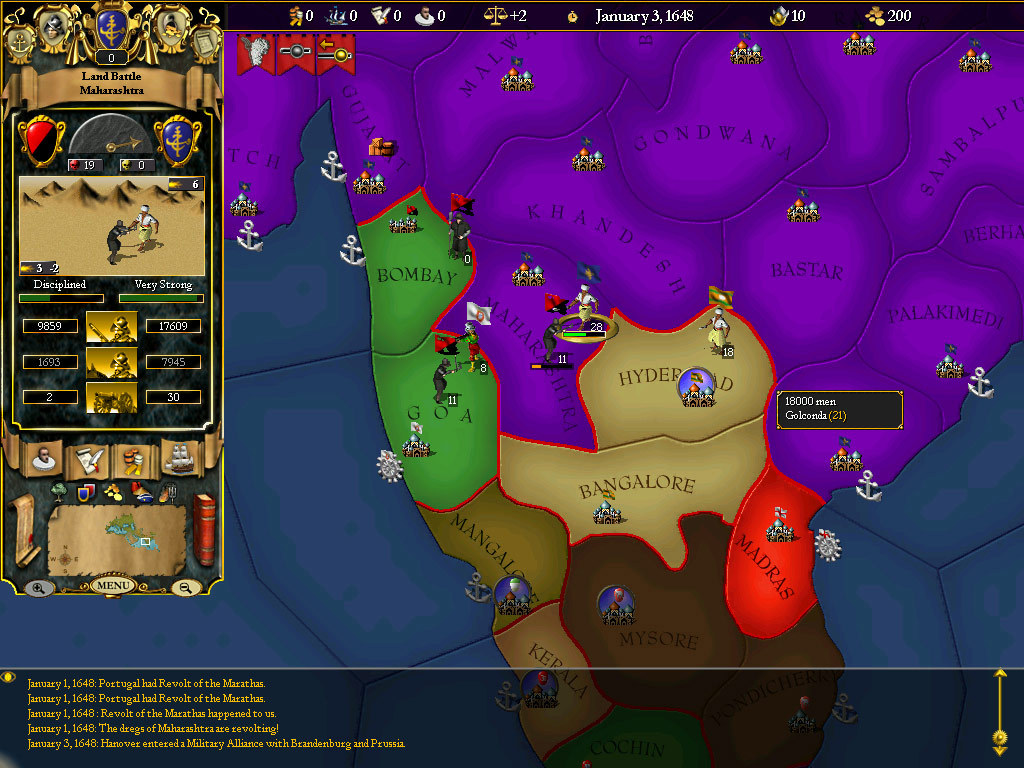 For The Glory: A Europa Universalis Game