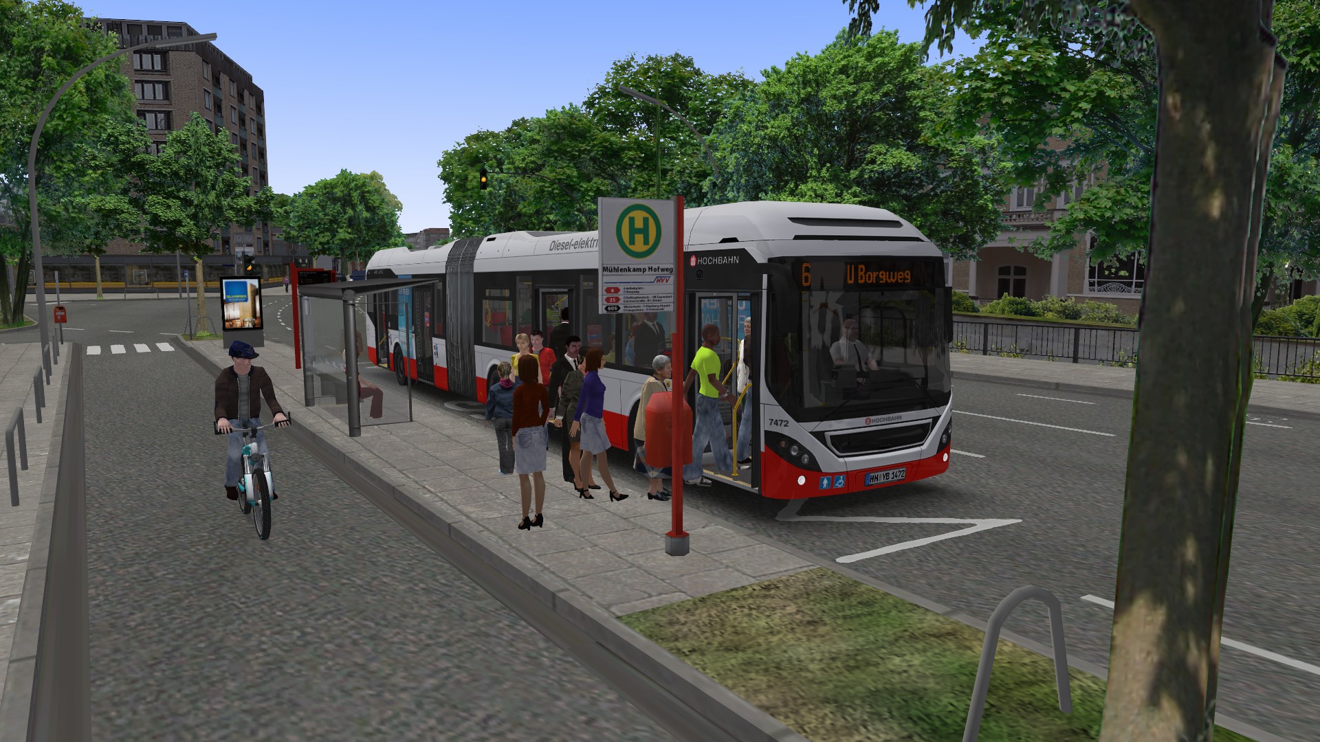OMSI 2 Add-On HafenCity - Hamburg modern