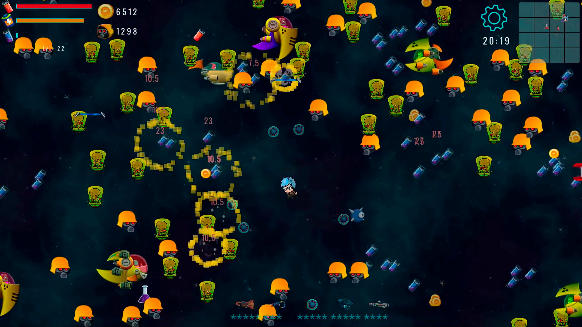 Battle Survival in Space