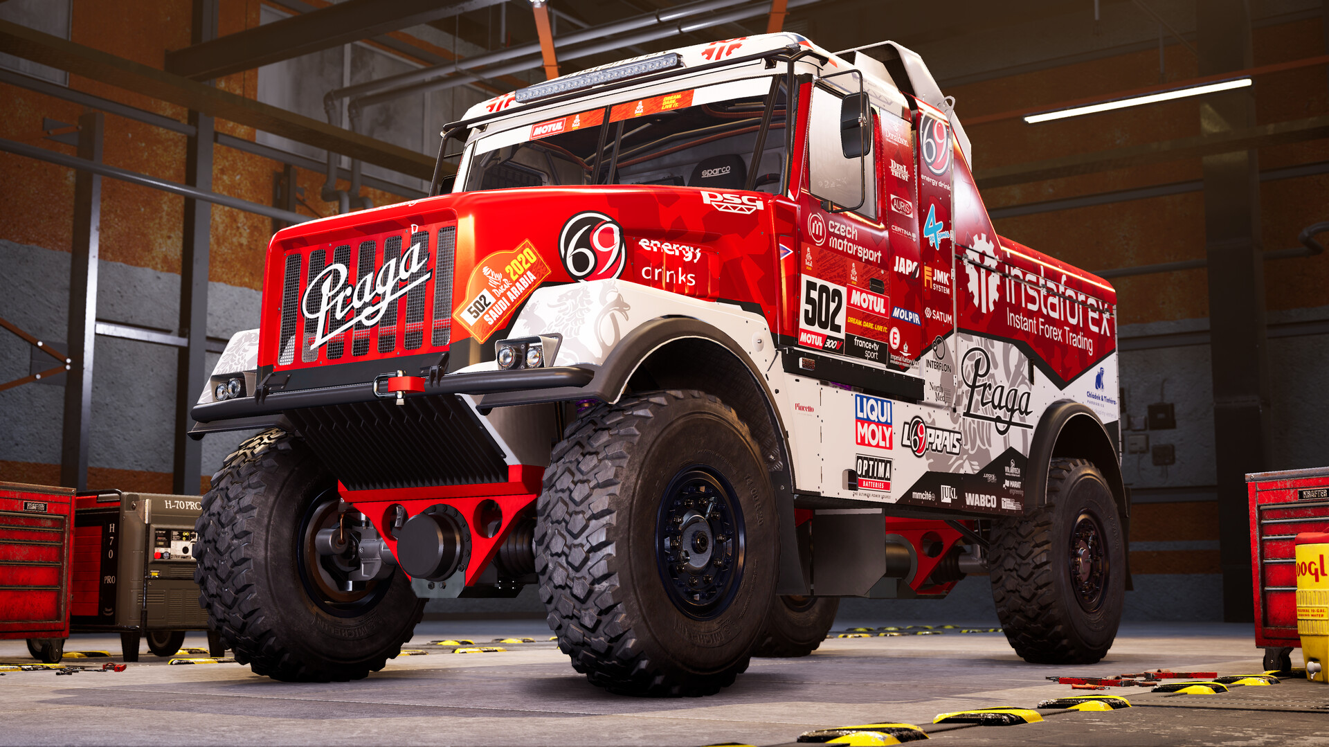 Dakar Desert Rally - Audi RS Q e-tron Hybrid Car
