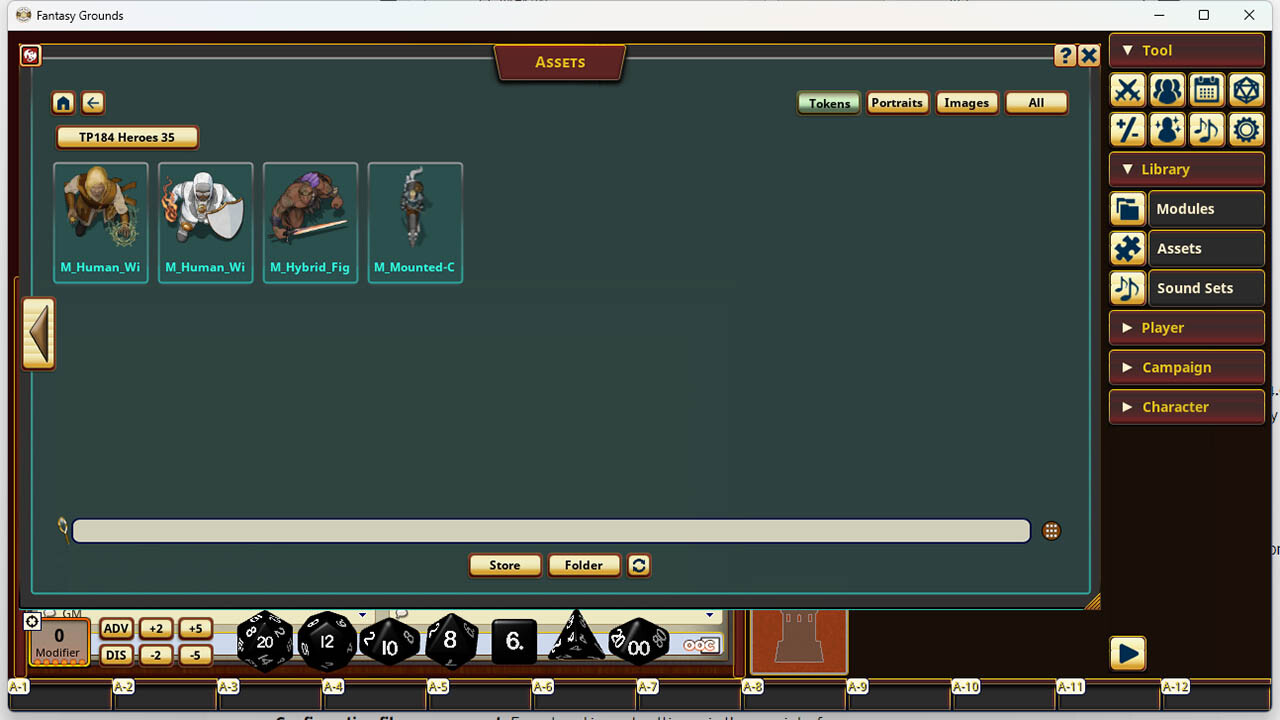 Fantasy Grounds - Devin Night Pack 184: Heroic Characters 35