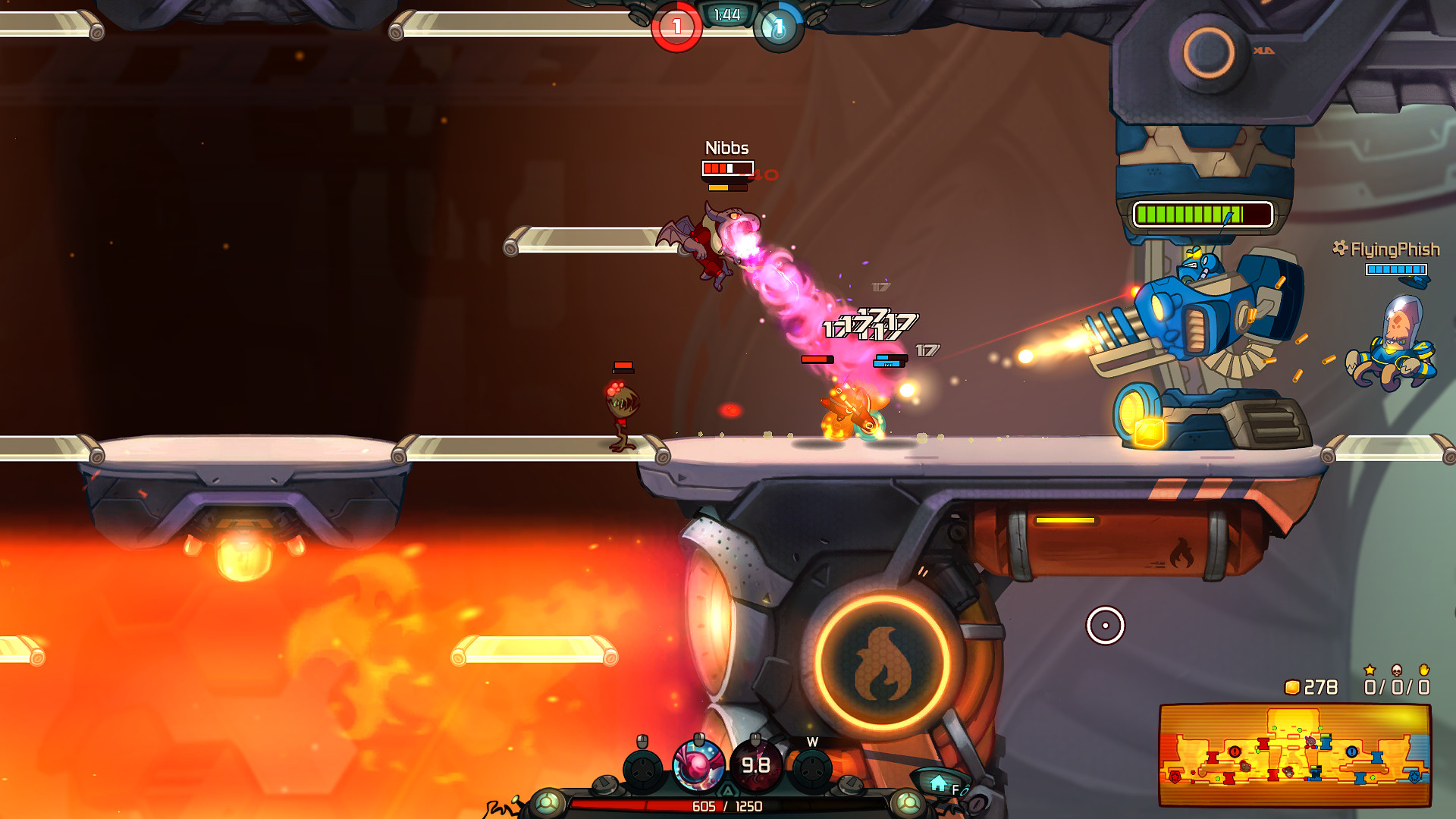 Nibbs - Awesomenauts Character