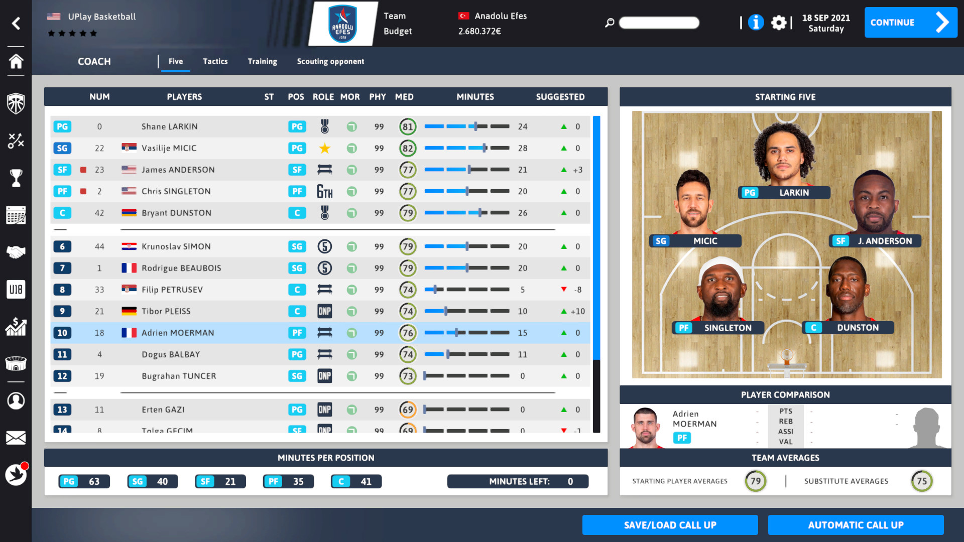 International Basketball Manager 22