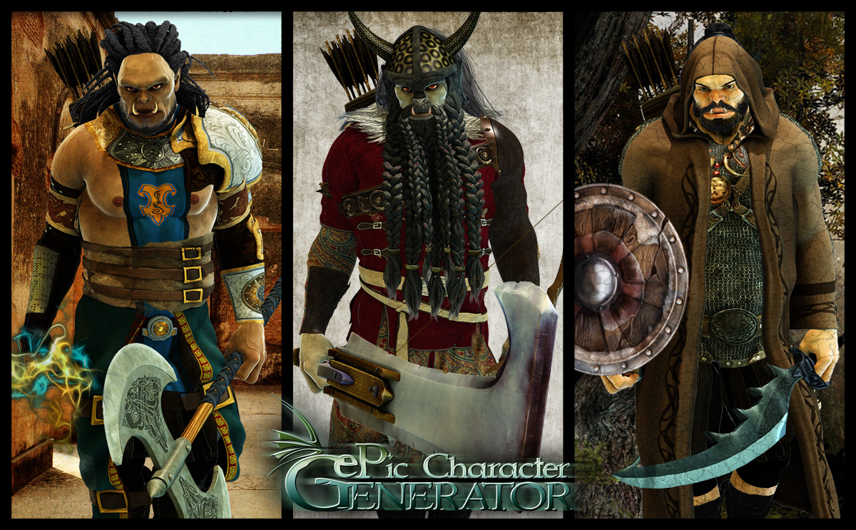 ePic Character Generator - Season #1: Ork Male