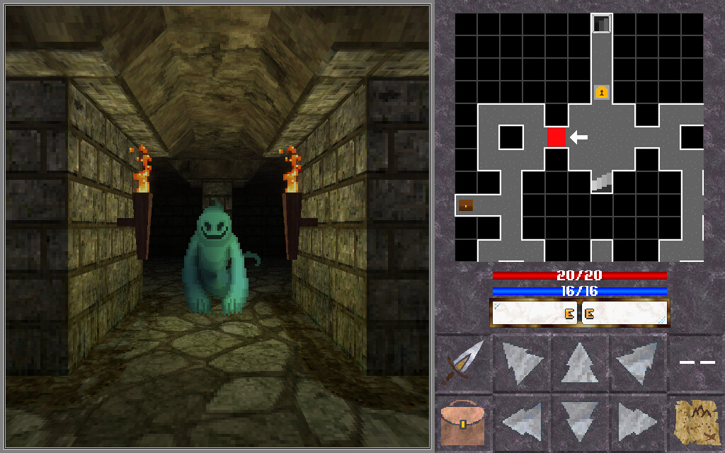 001 Game Creator - 3D Step Dungeon Maze Kit