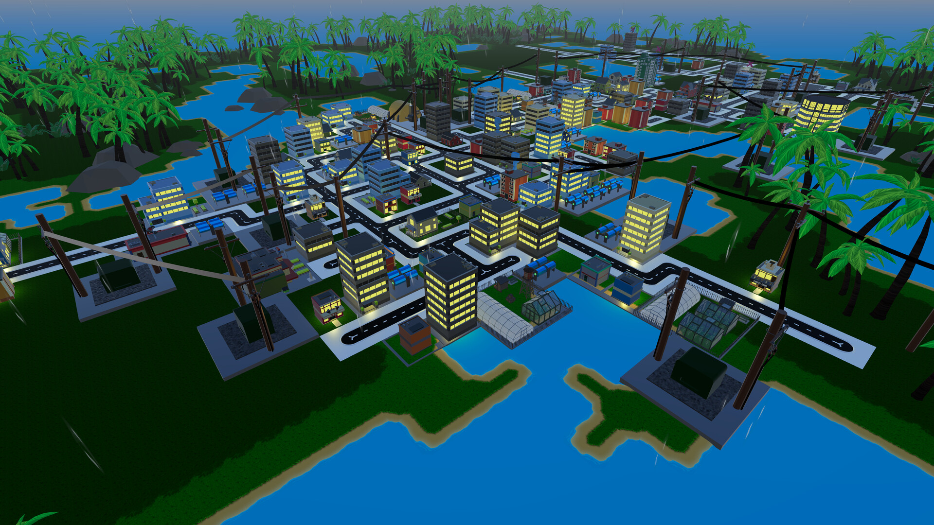 Power Network Tycoon Demo