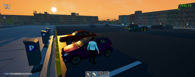 Simulator: Parking Lot Demo