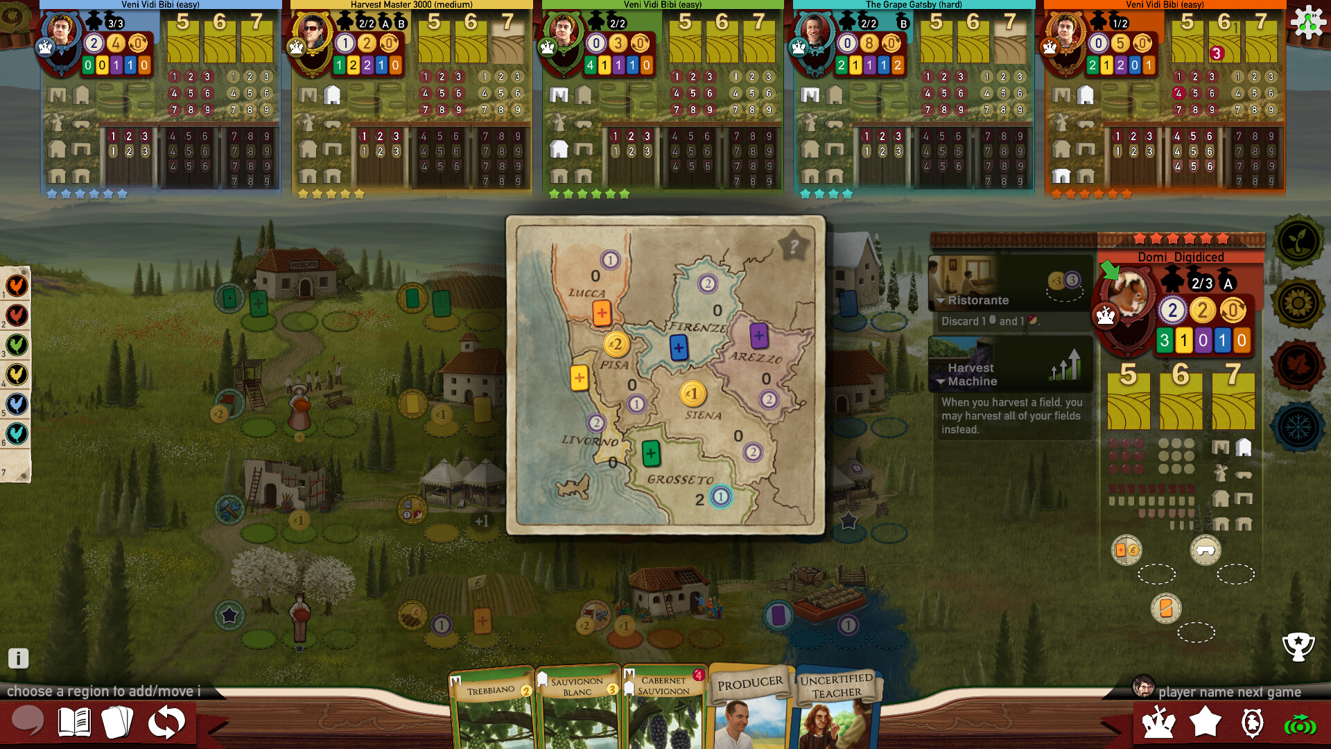 Viticulture - Tuscany Expansion