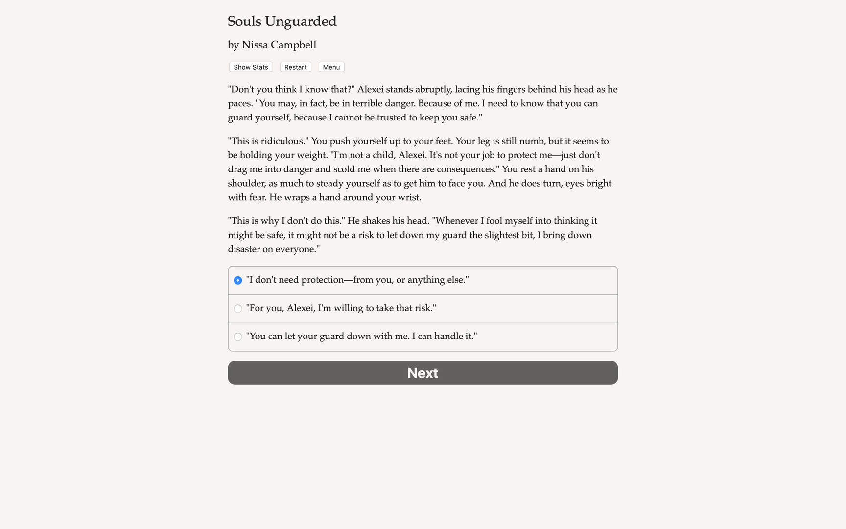 Souls Unguarded