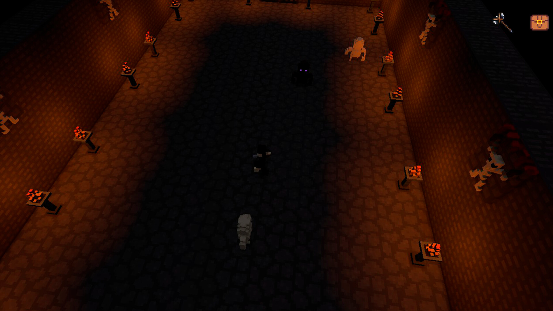 Spooky Halloween in the Voxel World