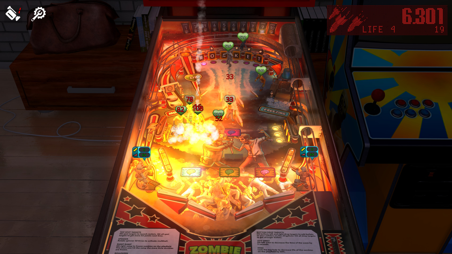 Zaccaria Pinball - Zombie Invasion Mode