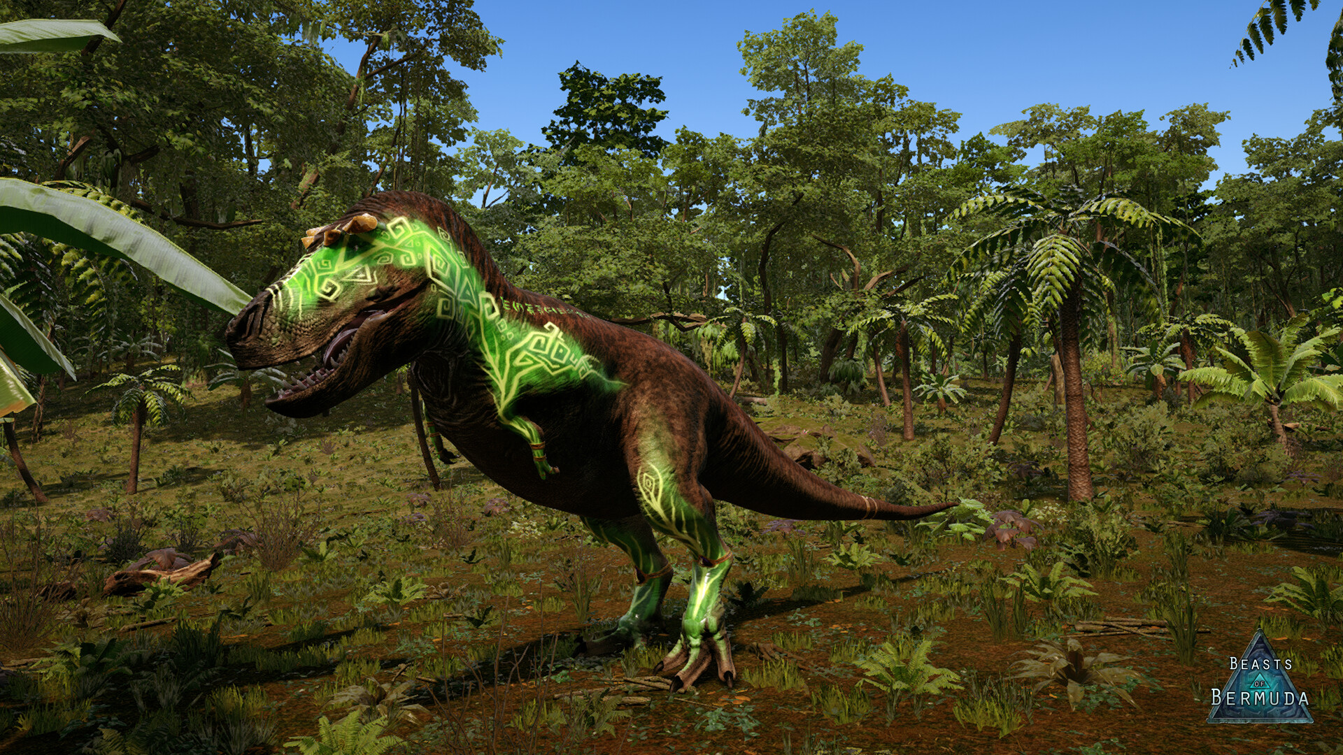 Beasts of Bermuda - Tyrannosaurus rex Supporter Warpaint