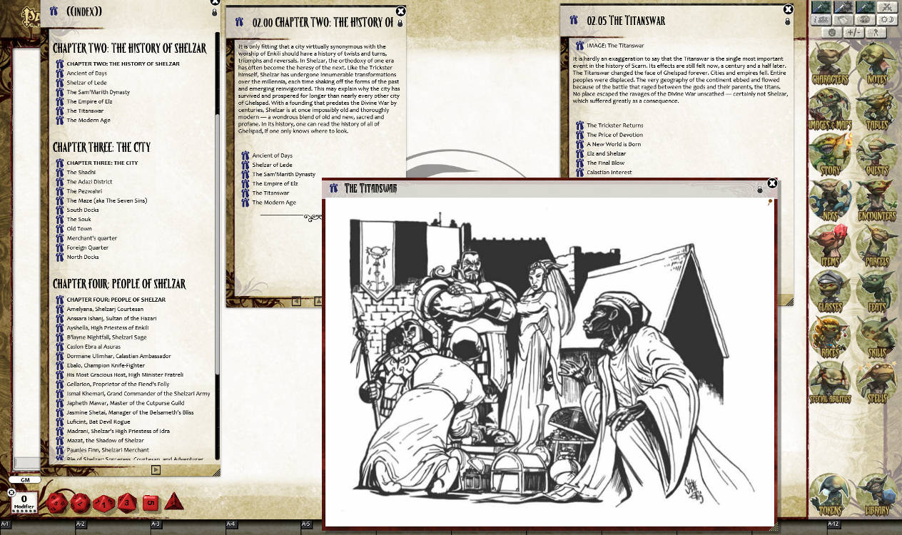 Fantasy Grounds - Shelzar City of Sin (PFRPG)