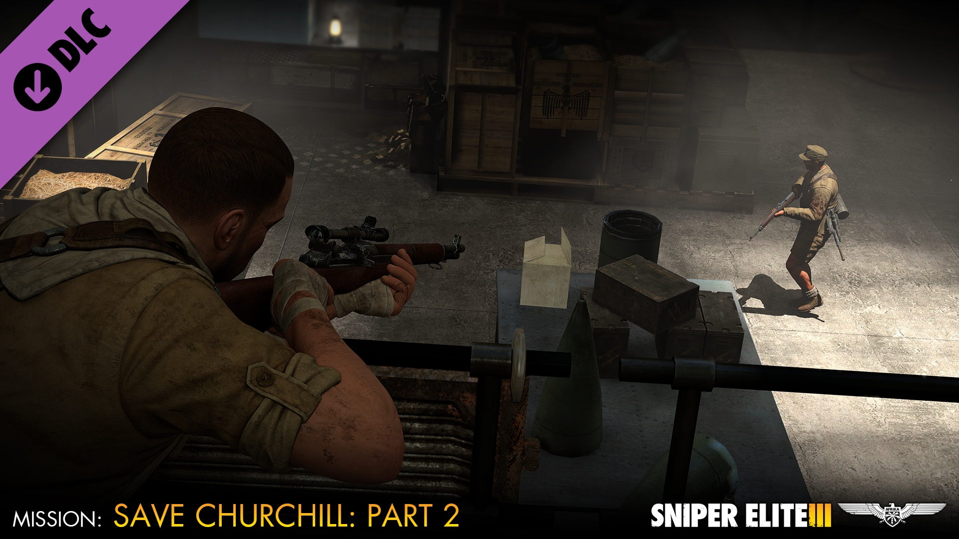 Sniper Elite 3 - Save Churchill Part 2: Belly of the Beast