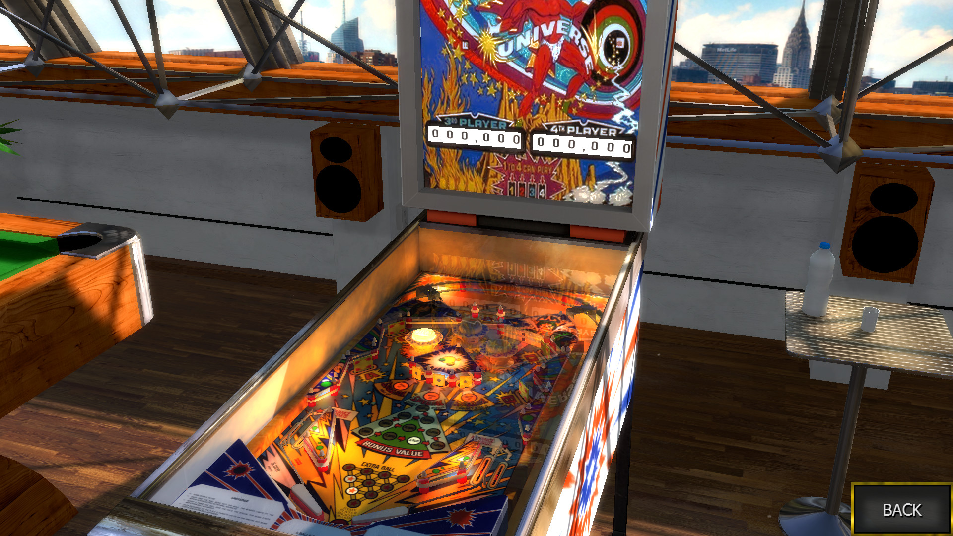 Zaccaria Pinball - Universe Table
