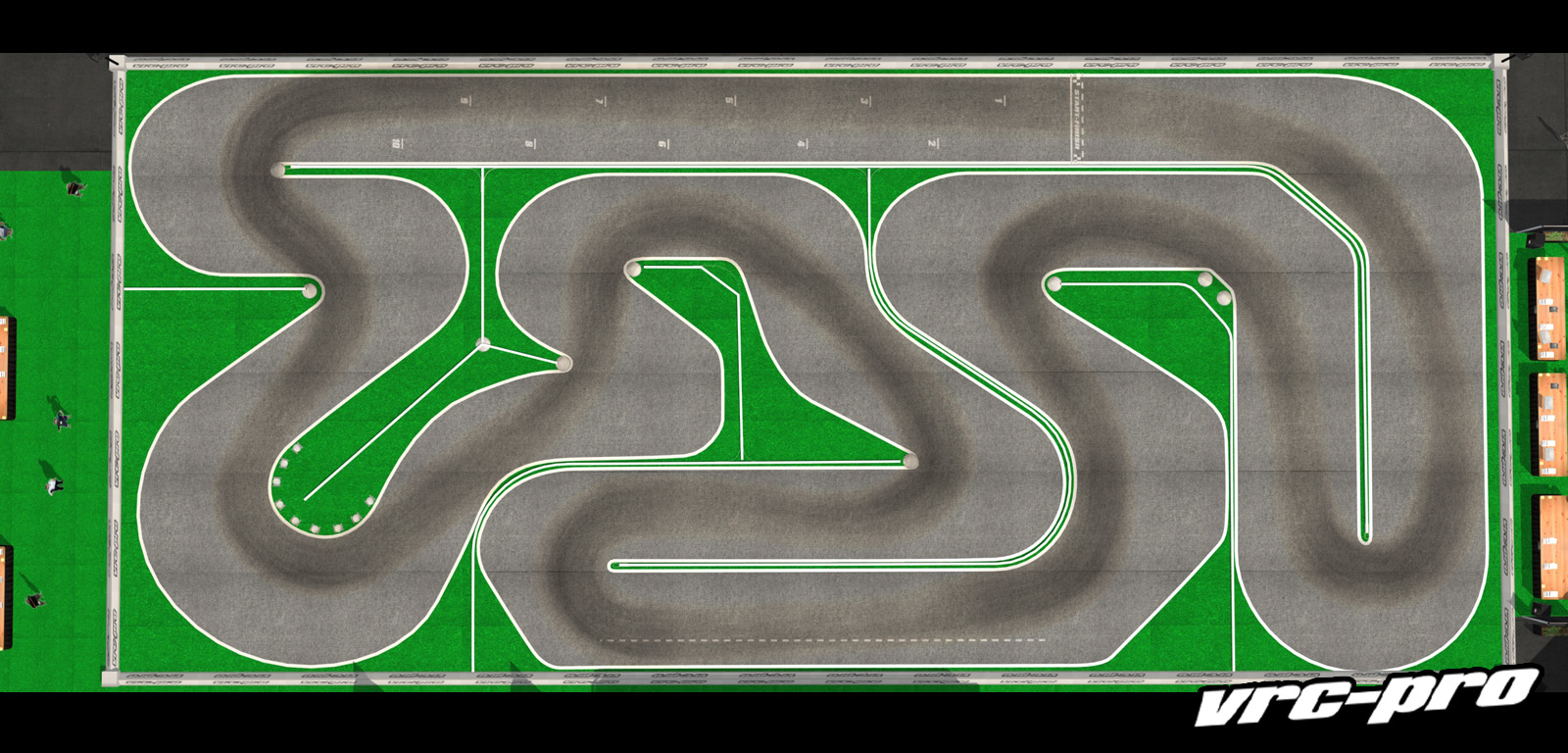 VRC PRO Deluxe Carpet tracks
