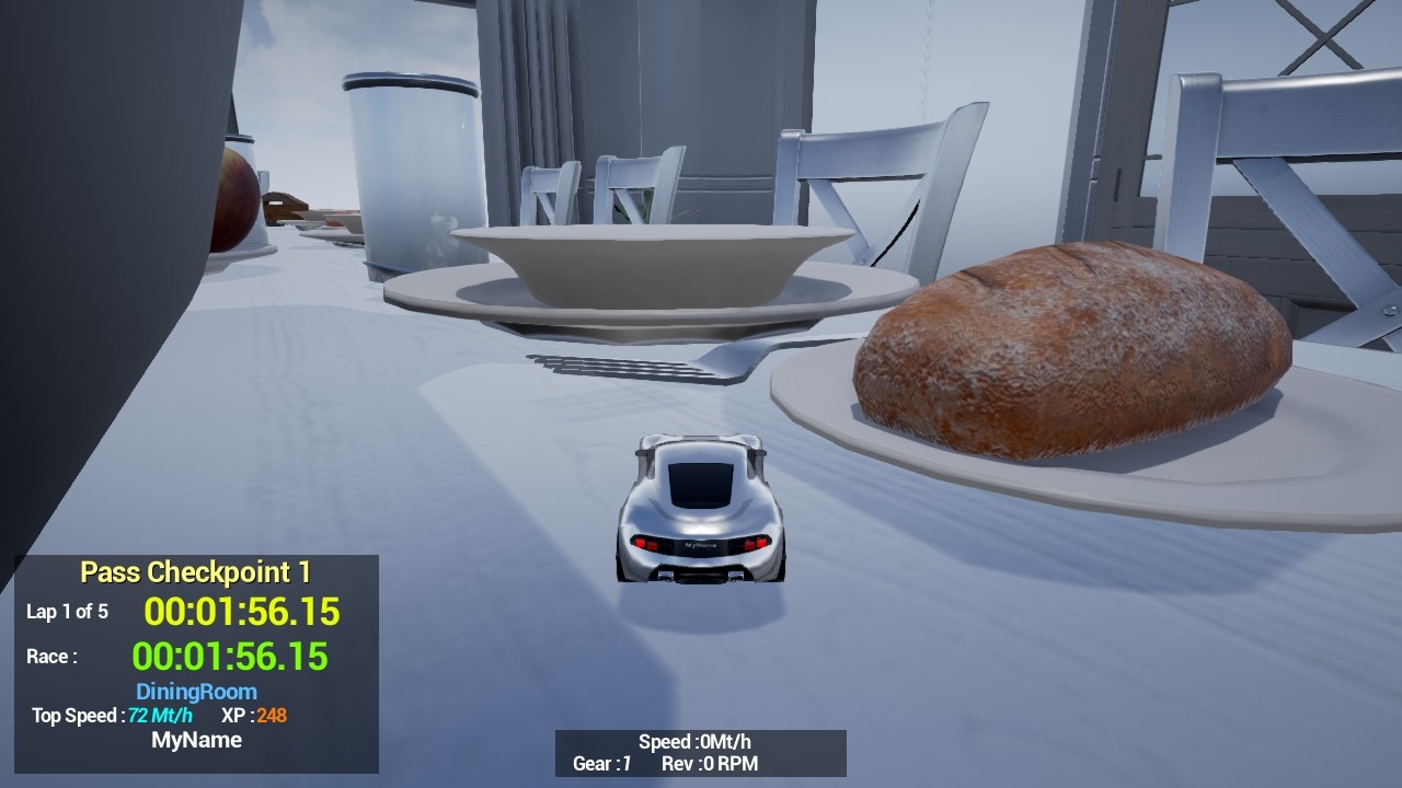 Home Solo Car Racer