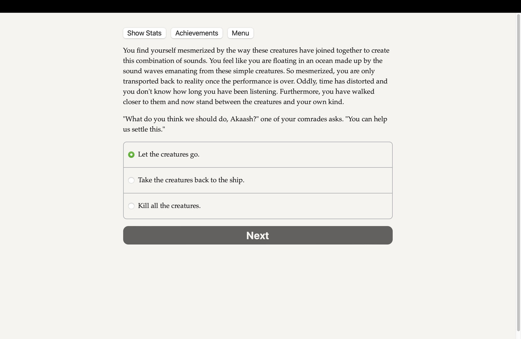 Message in a Melody Demo