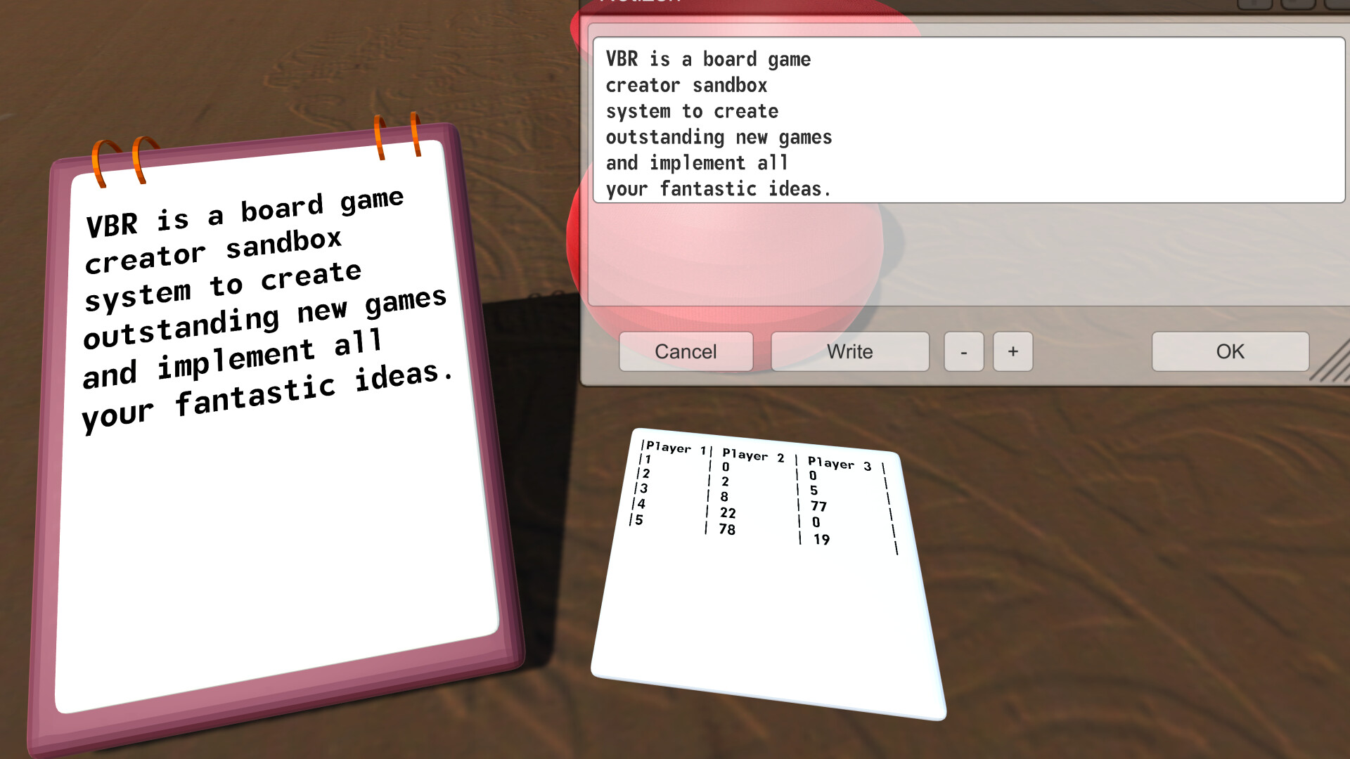 Virtual Board Game Room