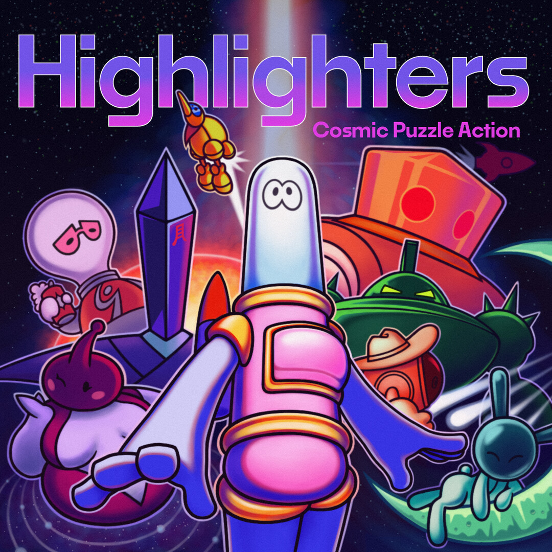 Highlighters: Cosmic Puzzle Action - Demo