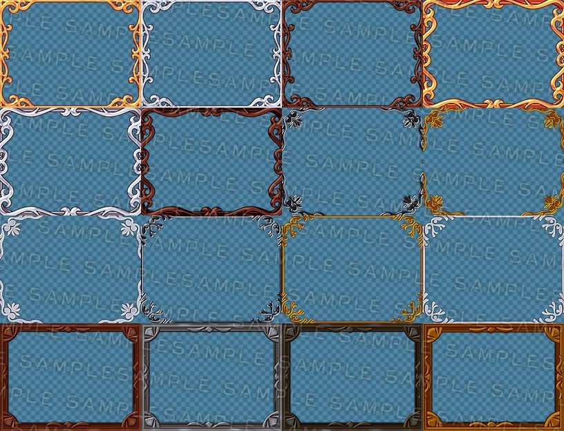 RPG Maker MV - Krachware User Interface Material Variety Pack