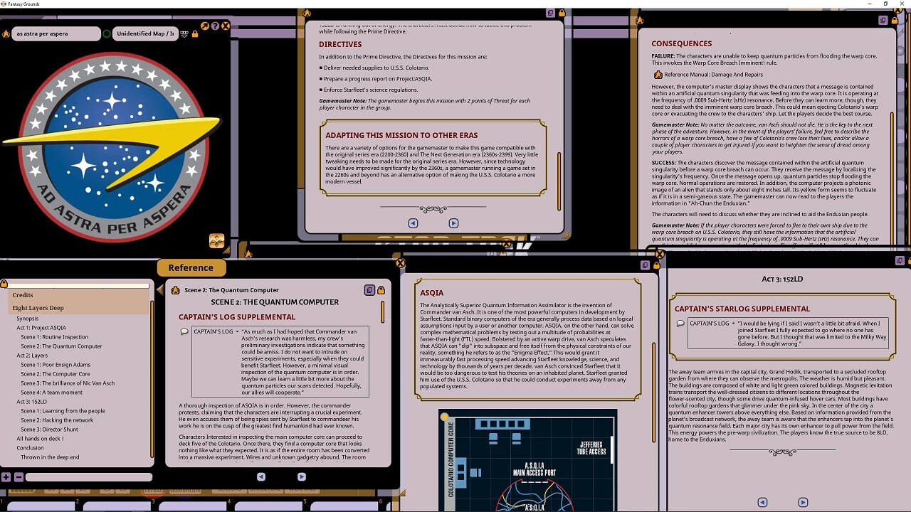 Fantasy Grounds - Star Trek Adventures: Eight Layers Deep