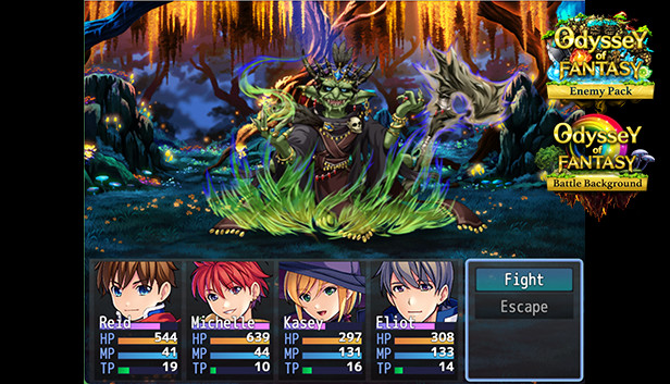 RPG Maker MV - Odyssey of Fantasy enemy pack