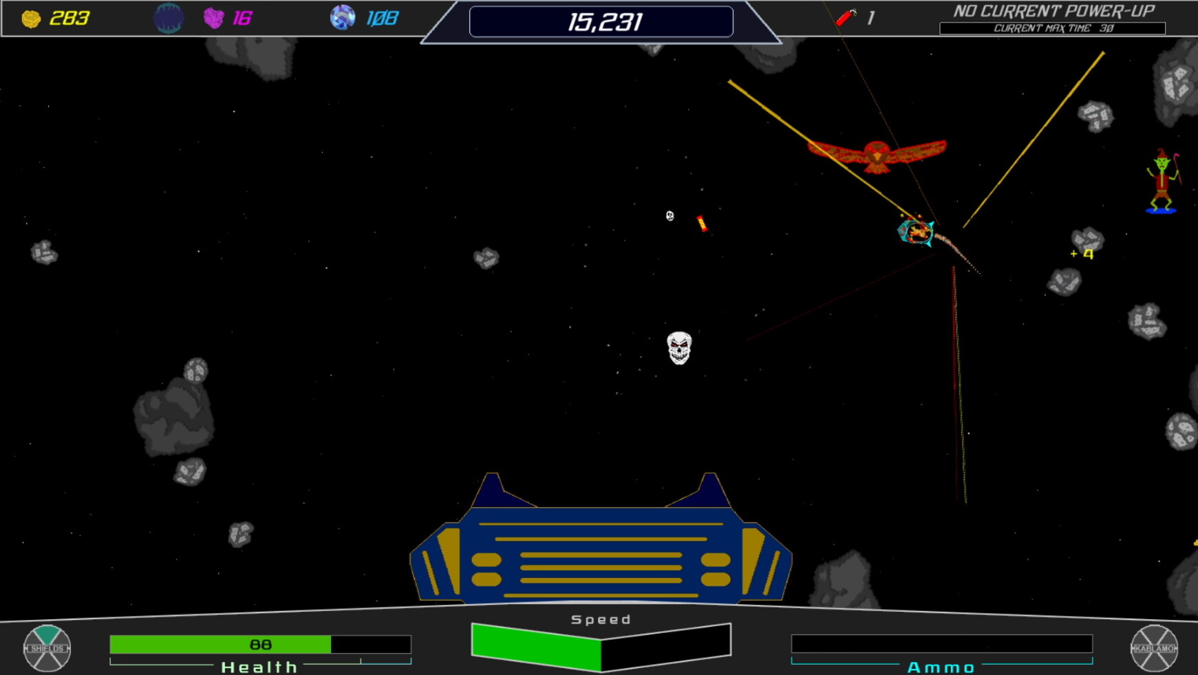 Zaxterion: Space Frenzy! - Golden Poggers