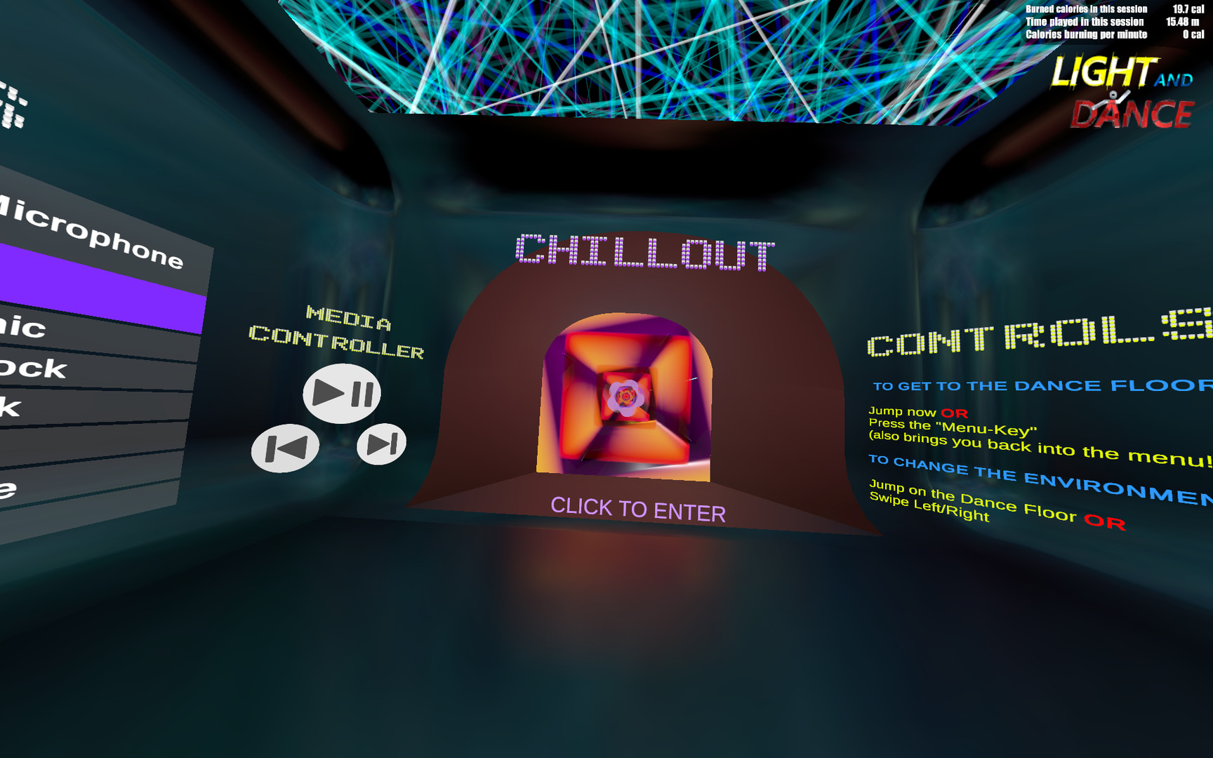 Light and Dance VR - Music, Action, Relaxation