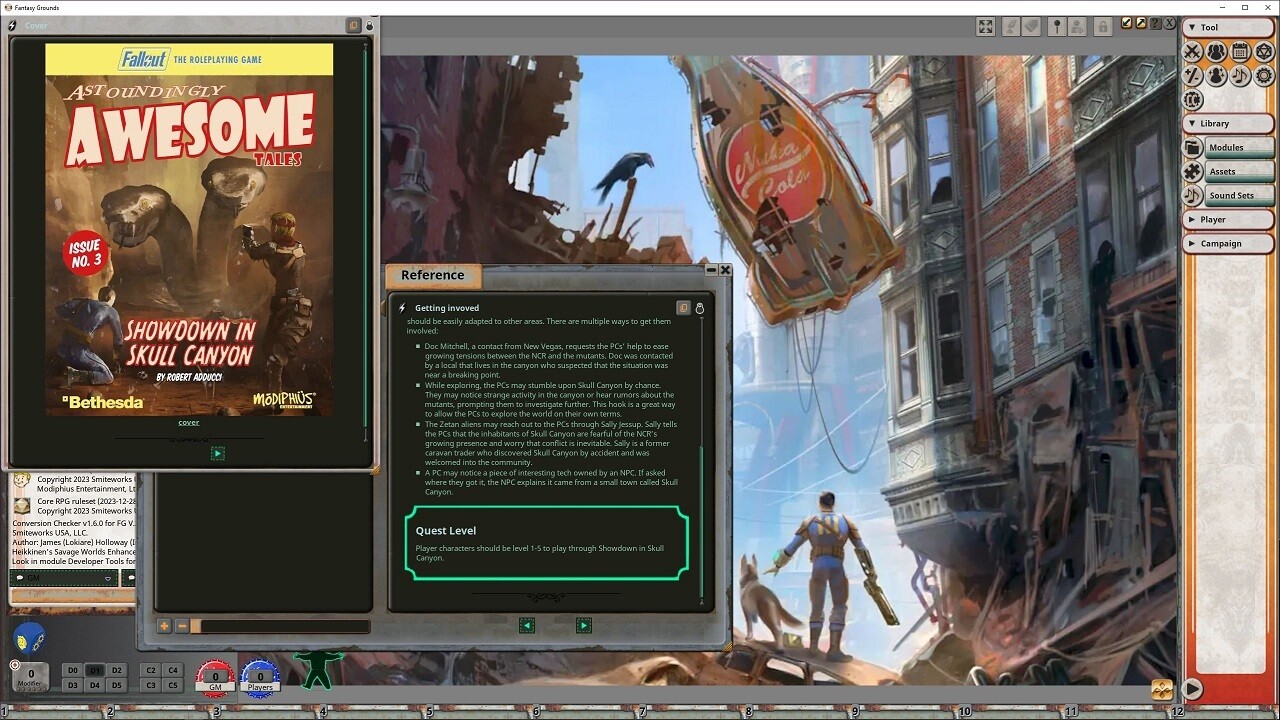 Fantasy Grounds - Showdown in Skull Canyon