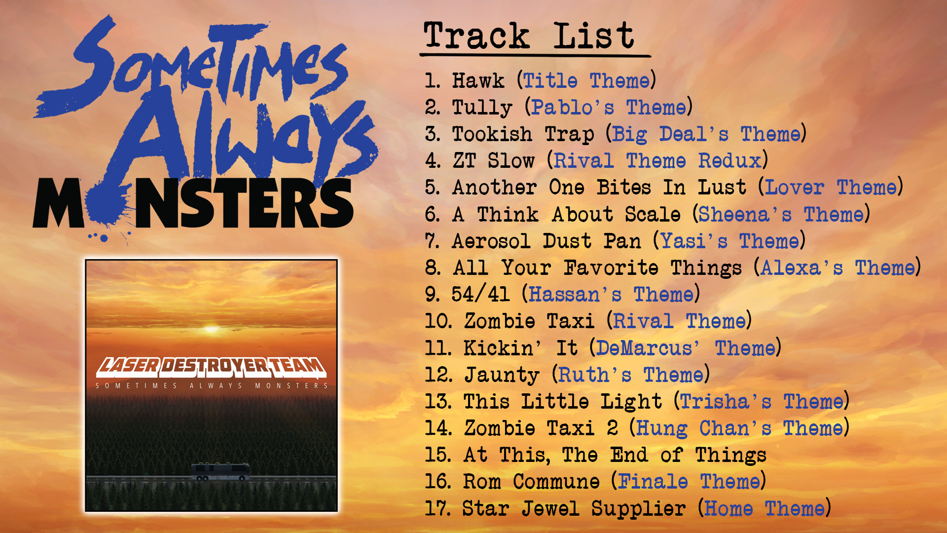 Sometimes Always Monsters (Soundtrack)