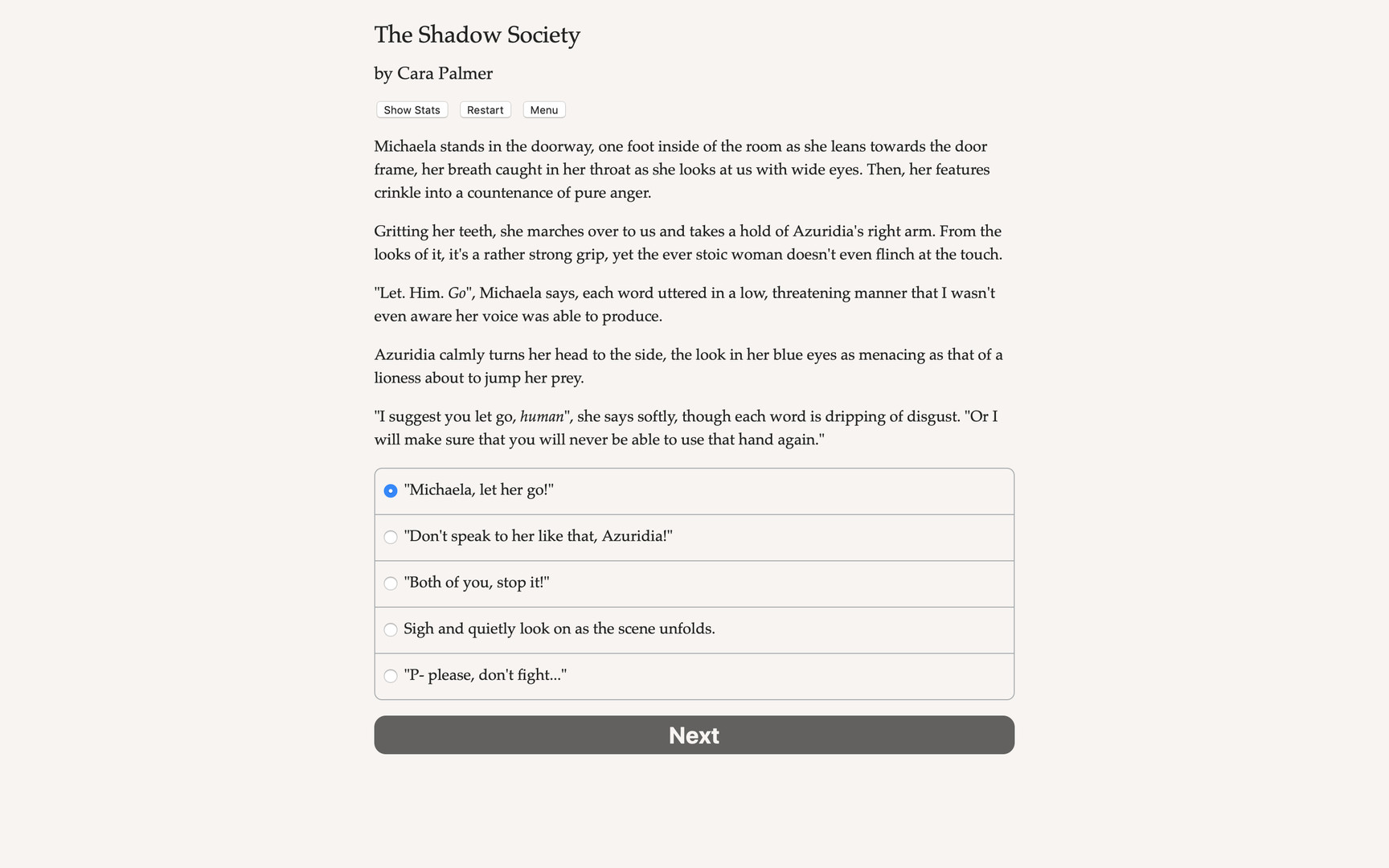 The Shadow Society Demo