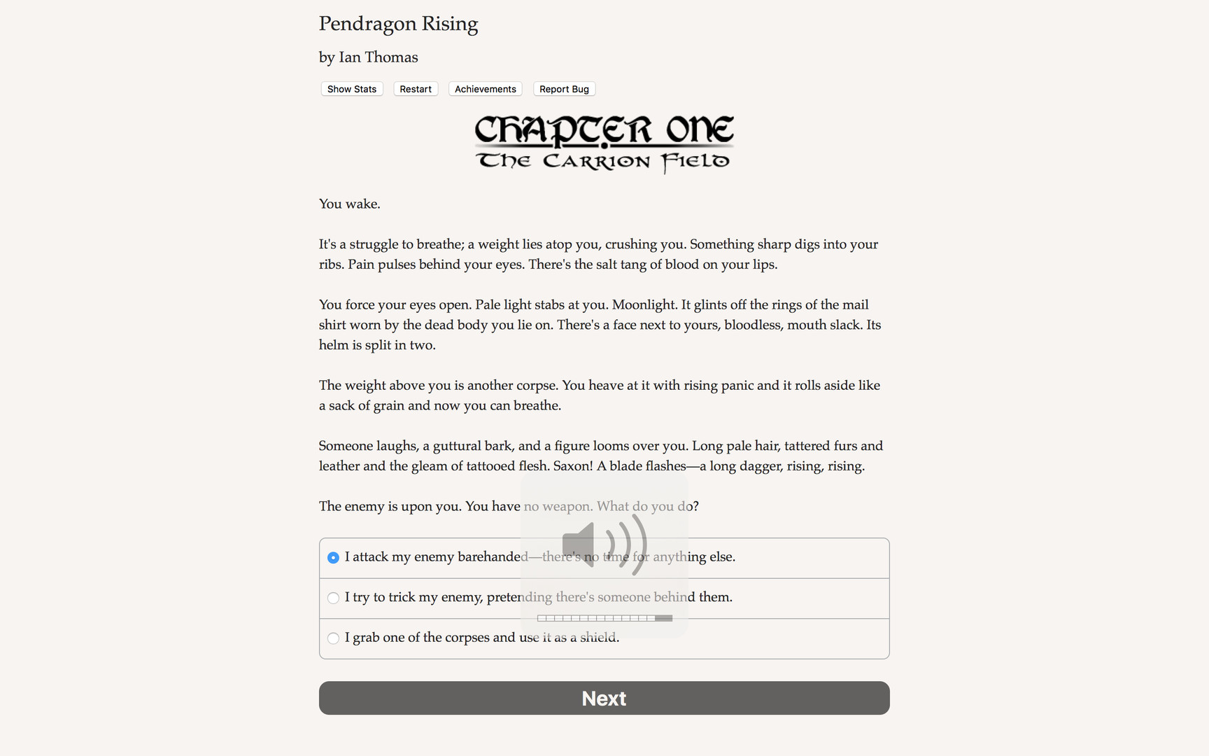 Pendragon Rising Demo