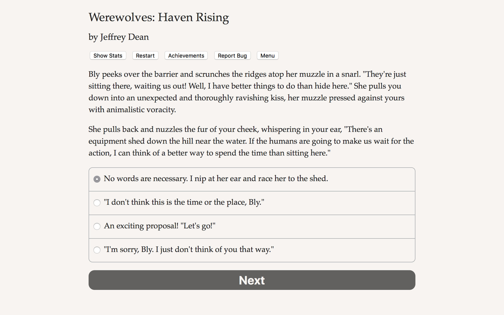 Werewolves: Haven Rising Demo