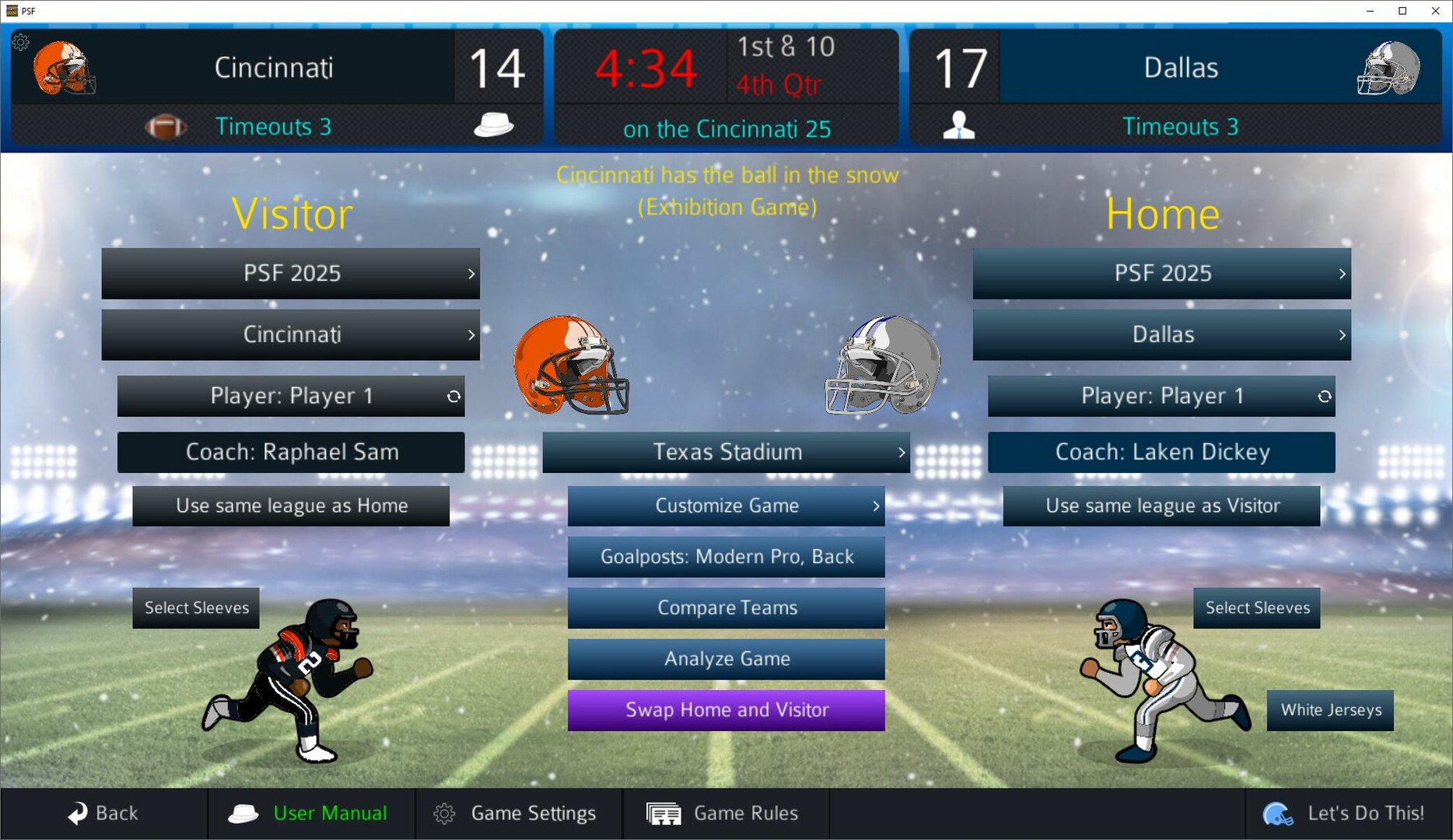 Pro Strategy Football 2025